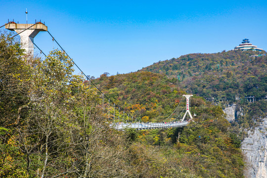 张家界大峡谷玻璃桥