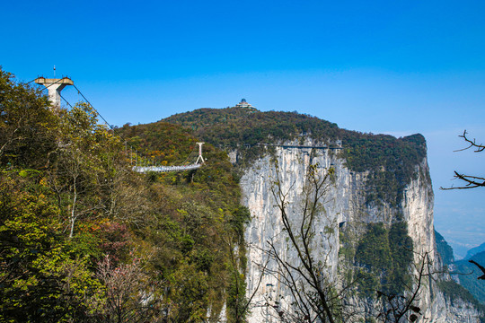 张家界大峡谷玻璃桥