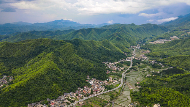 安吉天荒坪银坑大山美景