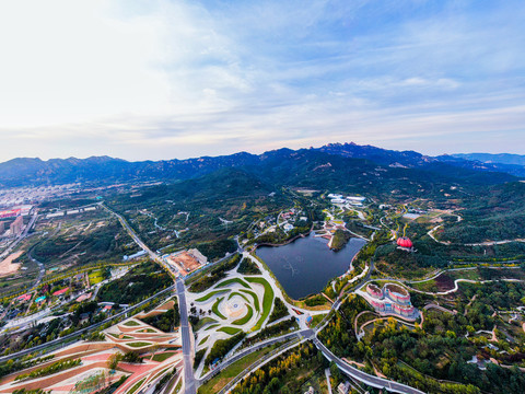 山东青岛世博园全景