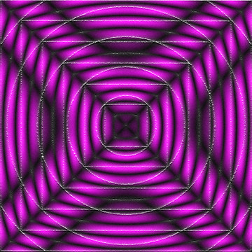 创意紫色网格抽象画