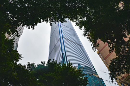 摩天大楼金融中心
