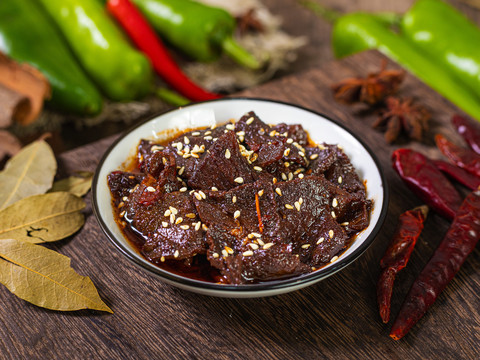 香辣牛肉
