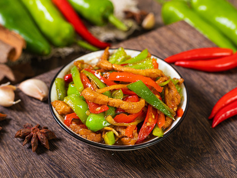 辣椒炒肉丝
