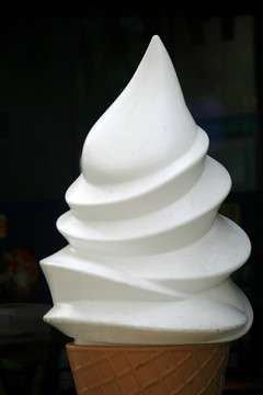 冰淇淋雕塑