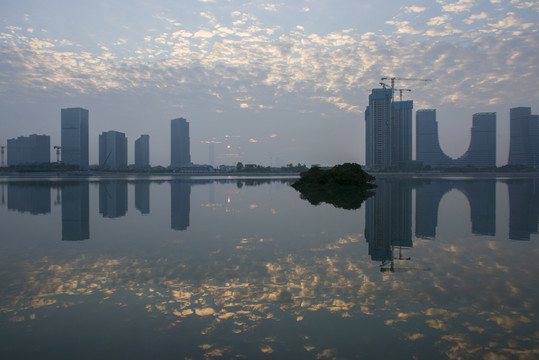 厦门海沧湖晨曦