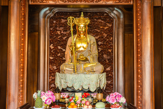地藏王雕塑