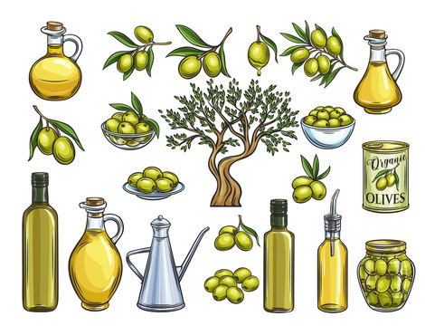 绿色橄榄制品插图