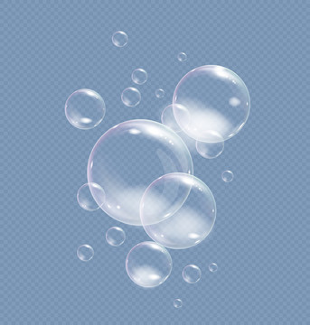 透明泡泡元素