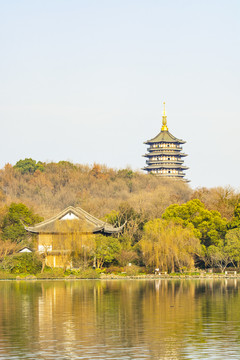 西湖雷峰塔