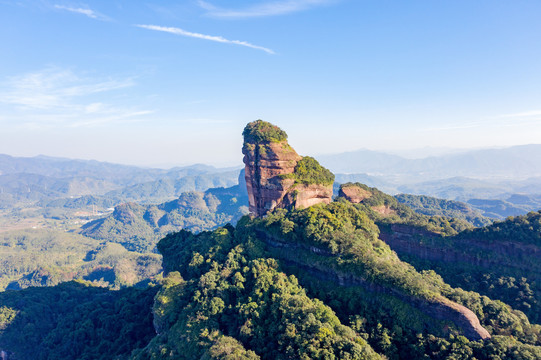 韶关丹霞山僧帽峰