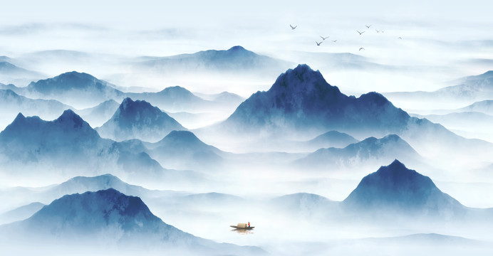 山水画