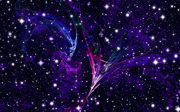 蓝色星空