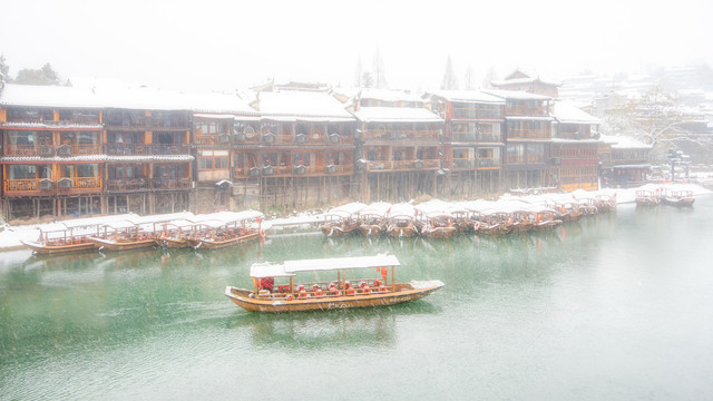 古城的雪