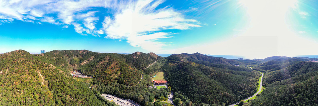 大连棒棰岛全景