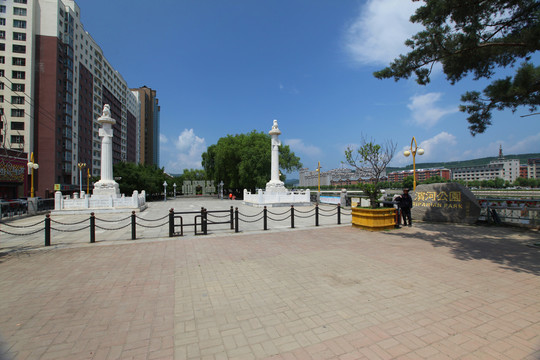 汪清江畔公园