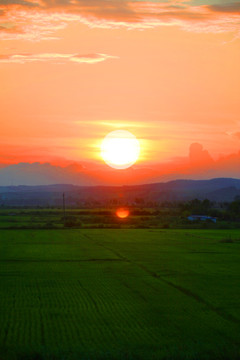 夕阳