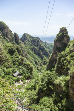 狼牙山景区风光