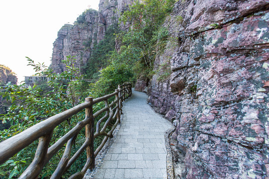 北帝山旅游风景区悬空栈道