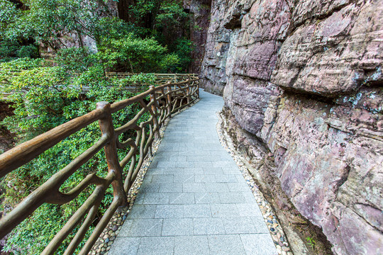 北帝山旅游风景区游览步道