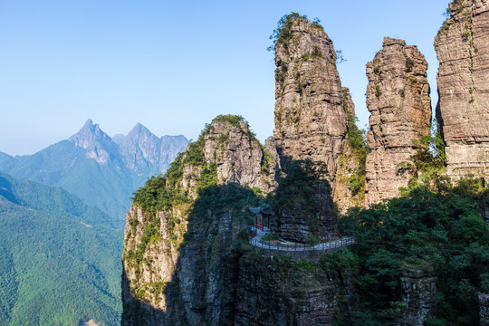 平南北帝山风景区玄武岩