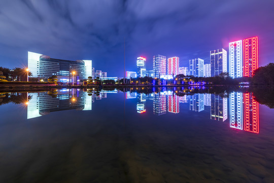 柳州市政广场夜景