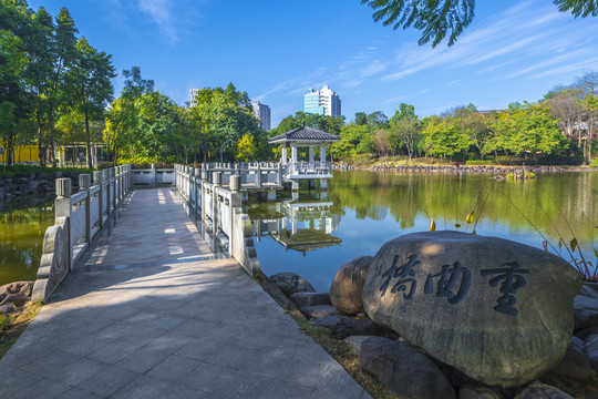 柳州马鹿山公园风光