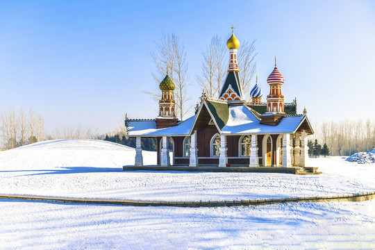 冬季雪景