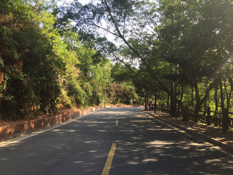 新会圭峰山道路