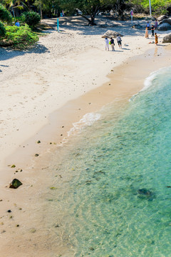 碧海金沙的海滩