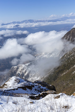 昭通大山包冬季自然风光