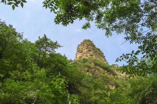 狼牙山秀丽山景