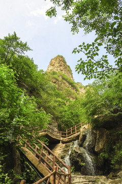 狼牙山秀丽山景