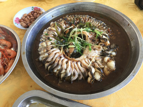香葱豆豉焖鱼