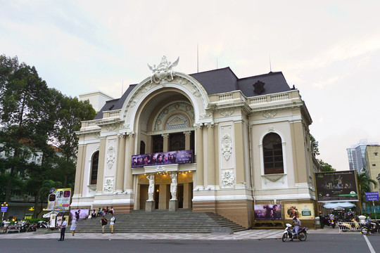 越南历史建筑胡志明市歌剧院