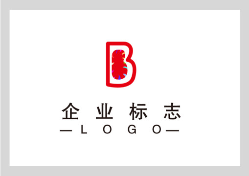 B字母logo