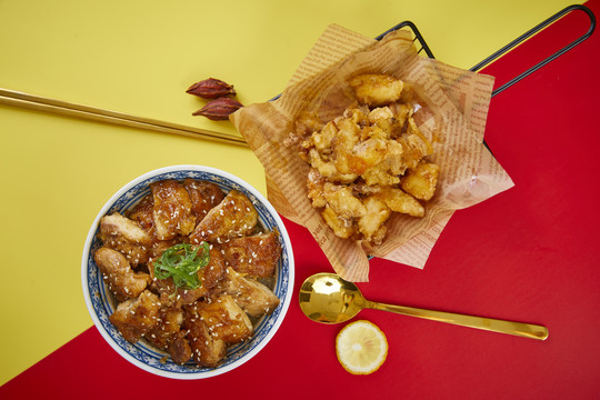 鸡肉饭套餐