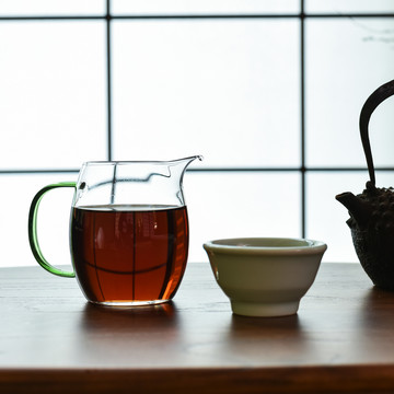 中国普洱红茶汤水实景图