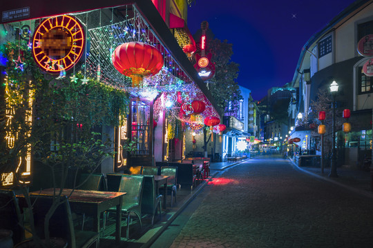 宁波老外滩酒吧街