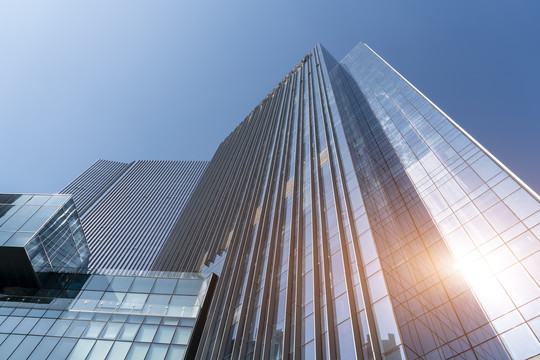 城市金融区建筑局部