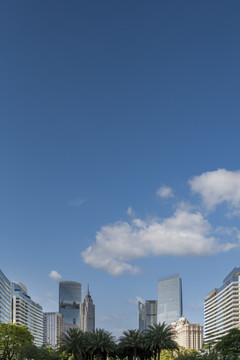 广州CBD花城广场现代建筑