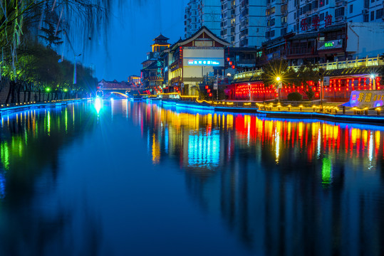 济宁古运河夜景