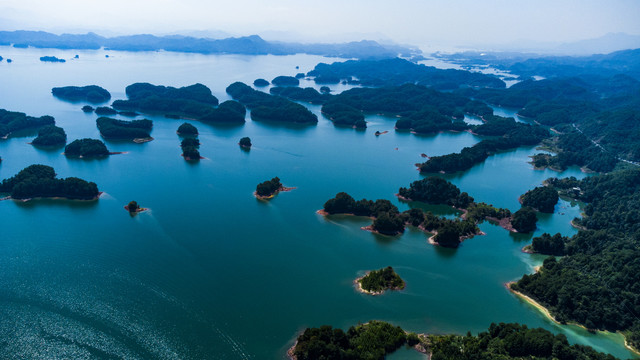 航拍千岛湖