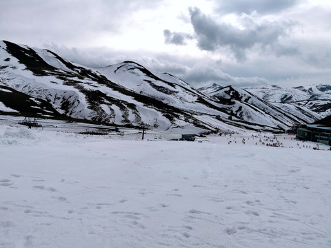 会泽大海草山雪山