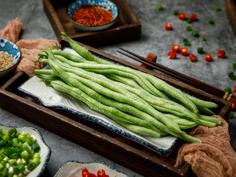 麻辣烫食材豆角