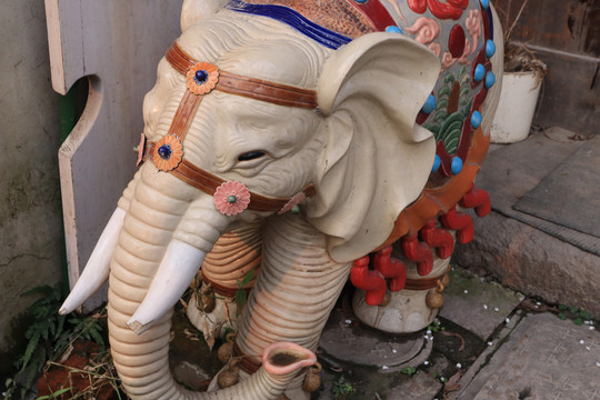 大象装饰雕塑