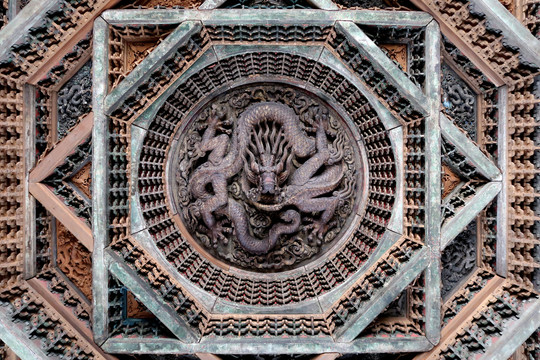 隆福寺藻井