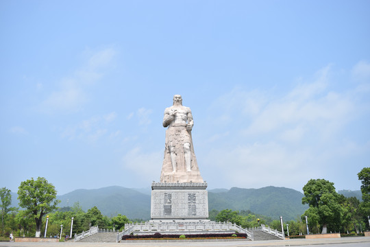 云阳山陆羽雕像