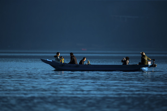 泸沽湖风光