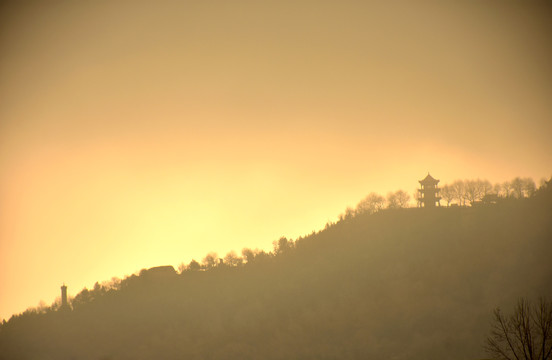 二郎山风光